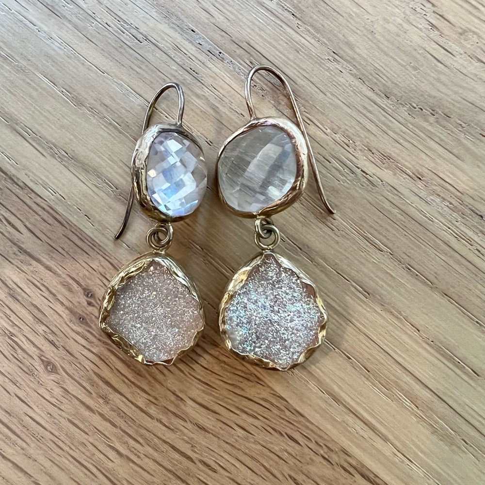 Coralia Leets double drop earring